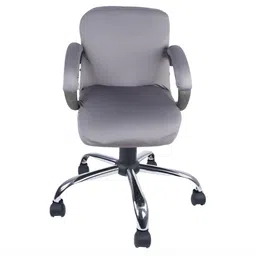 Stylista Grey 3 Pieces Chair Cover With Handle Covers-image-24