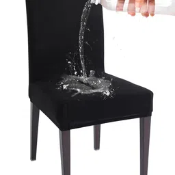 HOKIPO Black 130 GSM Water Resistant Chair Cover-image-23
