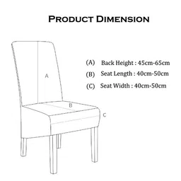 Cortina Set Of 4 Brown Chair Covers image 4