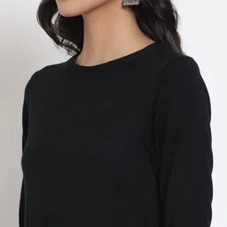 W Black Ethnic Jumper Dress image 2