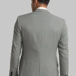 Raymond Checked Contemporary Fit Single-Breasted Blazer image 2