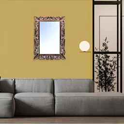 VAS collection home Wooden Frame Wall Mirror-picture-8