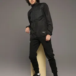 Puma Men Black Solid Favourite WindCELL Regular Performance Running Puffer Jacket-picture-15