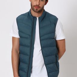 Mufti Mock Collar Puffer Jacket-picture-24
