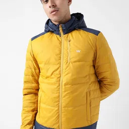 Wildcraft Men Beige Colourblocked Insulator Puffer Jacket-picture-40