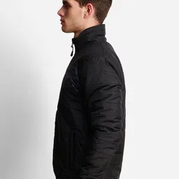 Wildcraft Men Black Windcheater Puffer Jacket image 4