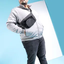 hardsoda by the indian garage co HARDSODA Plus Size Lightweight Outdoor Bomber Jacket image 5