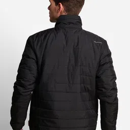 Wildcraft Men Black Windcheater Puffer Jacket image 5