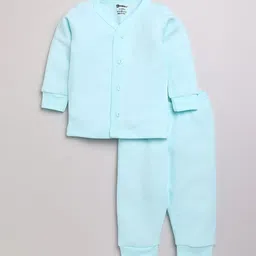 MooNKids Infant Boys Blue Solid Thermal Set-image-32