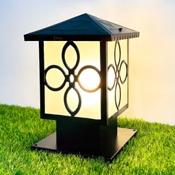 Cruv Black Square Metal Outdoor Lamps-picture-17