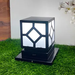 Cruv Black Rectangle Metal Outdoor Lamps-picture-18