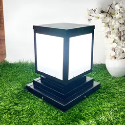 Cruv Black Rectangle Metal Outdoor Lamps-picture-37