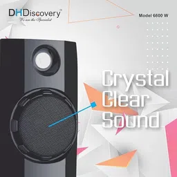 dh discovery DH Discovery® 6600W 150 W Bluetooth Home Theatre Speaker (FM, USB, AUX, LCD Display, Remote Control, RGB Light) (Black, 4.1 Channel) 1 Year Warranty image 4