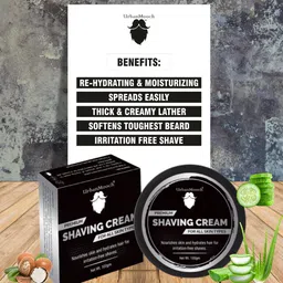UrbanMooch Premium Set of Irritation-Free Shaving Cream & Orange Brush image 4