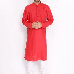 ZOIS Men Regular Pure Cotton Kurta with Churidar-picture-29
