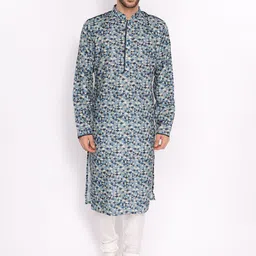 ZOIS Men Printed Regular Kurta with Pyjamas-picture-36