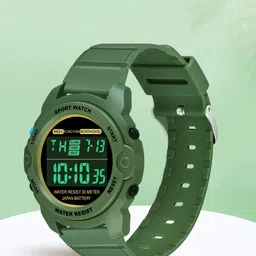Shocknshop Men Dial & Straps Digital Multi Function Watch WCH23Green-image-52