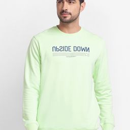 SPYKAR Men Green Printed Sweatshirt-picture-38