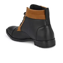 Vellinto Men Fred Mid-Top Biker Boots image 3