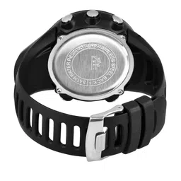 Shocknshop Men Straps Digital Multi Function Watch WCH21Black image 2