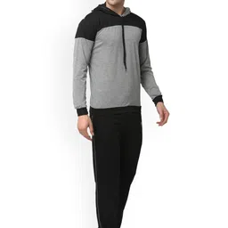 mack jonney VIMAL JONNEY Men Hooded T-shirt with Pyjama Night Suits image 3