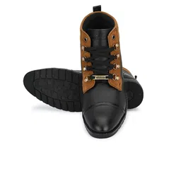 Vellinto Men Fred Mid-Top Biker Boots image 4