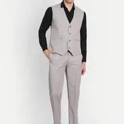 TrulyFeb 2 Piece Slim-Fit Single-Breasted Party Suit image 1