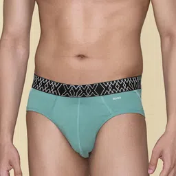 XYXX Men Pack Of 3 Mid-Rise Basic Briefs XYBRF3PCKN856 image 2