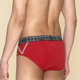 XYXX Men Pack Of 2 Mid-Rise Basic Briefs XYBRF2PCKN646 image 5