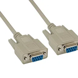 cable leader DB9 F/F Null Modem Cable (25 Foot (1 Pack)) image 1