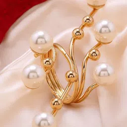 fabula  Beaded Finger Ring image 1