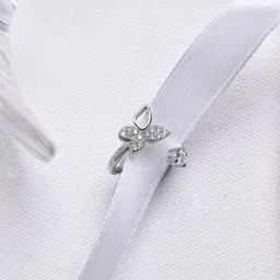 JOKER & WITCH Silver-Toned & Rhinestone Studded Finger Ring-picture-12