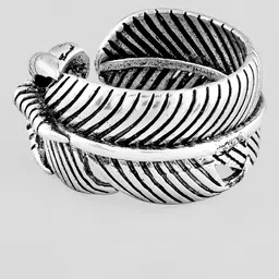 Roadster Men Silver-Plated Finger Ring image 4