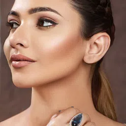 Saraf RS Jewellery CZ Studded Adjustable Finger Ring image 5