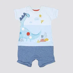 mothercare Infants Conversational Printed Cotton Romper-picture-16