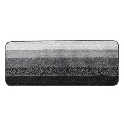 Saral Home Black & Grey Striped Floor Runner image 4