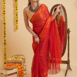 TEEJH Zari Ready To Wear Saree-picture-29