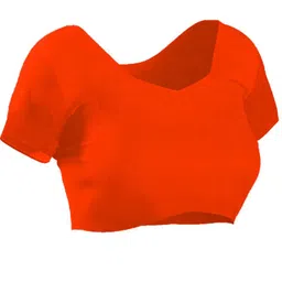 VL SAREES Geometric Printed Pure Chiffon Leheriya Saree image 5