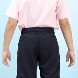 NUSYL Boys Typography Printed Mid-Rise Shorts image 2