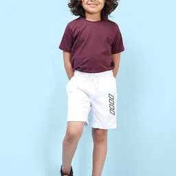 NUSYL Boys Graphic Printed Mid Rise Shorts image 3