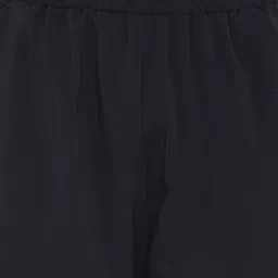 CHKOKKO Men Black Solid Regular Fit Sports Shorts image 5