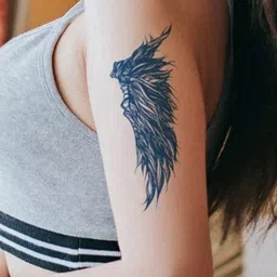 LICK Plant Base Semi Temporary Matte Finish Body Tattoo - Navy Blue-picture-41