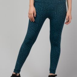 Apraa & Parma Women Printed Ankle-Length Gym Tights-picture-36