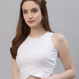 Friskers White Pack of 2 Solid Tops image 4