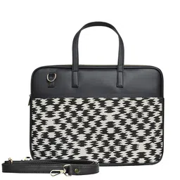 THE MESSY CORNER Textured Laptop Bag-picture-41