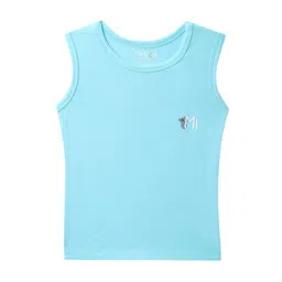 MiArcus Kids Pack Of 3 Solid Cotton Innerwear Vest image 2