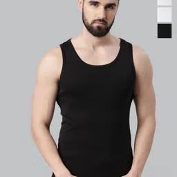 Force NXT Pack Of 4 Combed Cotton innerwear Vests-picture-15