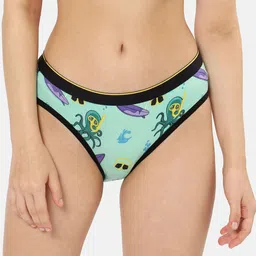 Bummer Women Printed Micro Modal Mid Rise Bikini Brief-picture-14