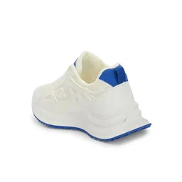 The Roadster Lifestyle Co. Women White & Blue Lace-Up Walking Shoes image 4