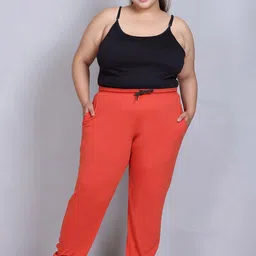 CUPID Women Plus Size Cotton Track Pants image 5